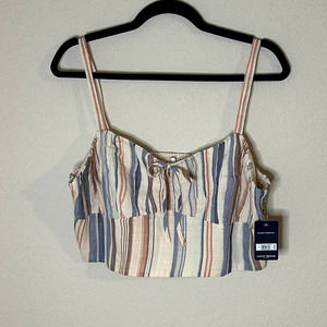 ☀️Lucky Brand Matchback Corset Top